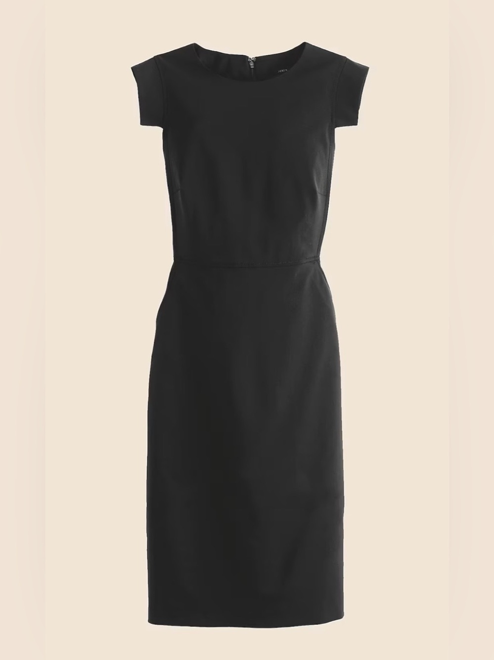 Hatch x J. Crew Black Resume Dress size 1 (small-medium) NWOT maternity